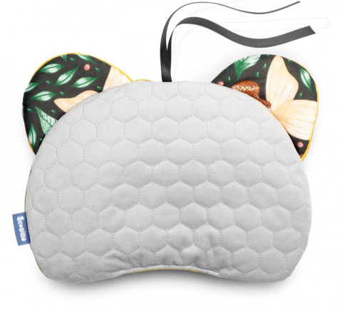 Sensillo poduszka Velvet Miś - ZIELONY WRÓŻKI