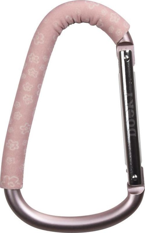 Uniwersalny hak zaczep do wózka Floral Pink