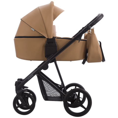 FLAVIO PRO 2w1 Bebetto wózek wielofunkcyjny głęboko-spacerowy - PRO 03 Camel