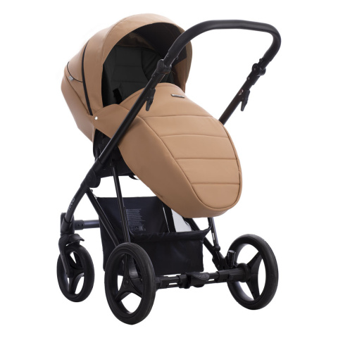 FLAVIO PRO 2w1 Bebetto wózek wielofunkcyjny głęboko-spacerowy - PRO 03 Camel