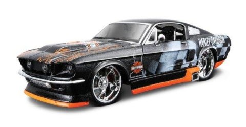 MAISTO 32168 Harley Davidson Ford Mustang GT 1967 szary HD samochód 1:24 p6 mix cena za 1 szt