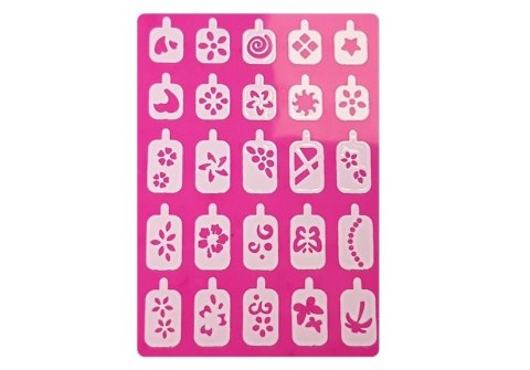 Zestaw do Malowania Paznokci Dozownik Brokat Lakier do Paznokci