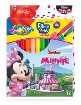 Flamastry 12 kolorów Minnie 90706 Colorino Kids
