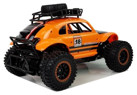 Auto Terenowe Zdalnie Sterowane 1:14 Pomarańczowy 25 km/h 2.4 Ghz