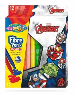 Flamastry 12 kolorów Avengers 91482 Colorino Kids