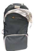 Nosidło turystyczne GUTO Deluxe lekkie 1,6kg dla dzieci od około 6 miesiąca do 18 kg - granatowy