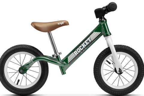 ROCKET metalowy rowerek biegowy TOYZ Green