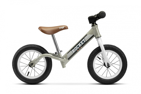 ROCKET metalowy rowerek biegowy TOYZ Grey