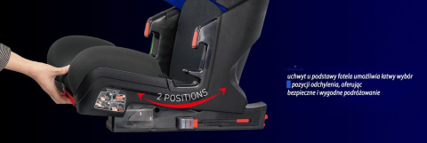 SK800i i-Size SPARCO 15-36kg ISOFIX fotelik samochodowy 105-150 cm, od ok. 3 lat do około 12 lat - Red