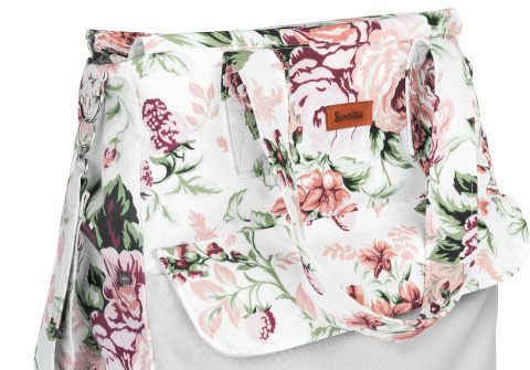 Sensillo Torba Mama Bag - ŁĄKA ZIELONA