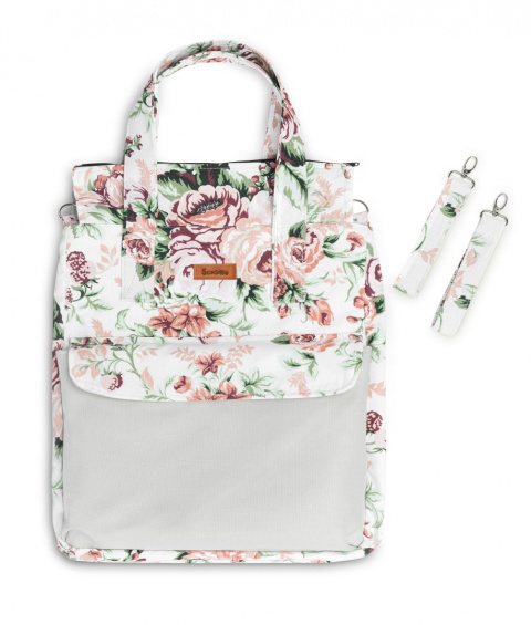 Sensillo Torba Mama Bag - ŁĄKA ZIELONA