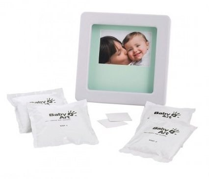 BABY ART PHOTO SCULPTURE FRAME PASTEL odlew gipsowy ramka rączki stópki 3D 34120144 ZACHOWAJ WSPOMNIENIA