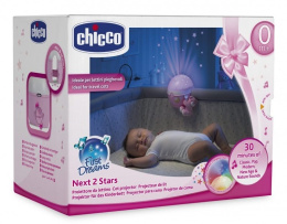 Chicco projektor na łóżeczko 76471 Pink / 76472 Blue