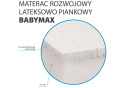 Materac lateksowy Hevea Baby Max - Medica 120x60