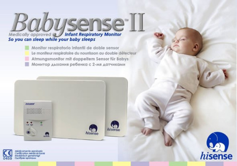 Monitor oddechu Babysense II atest sprzętu medycznego.