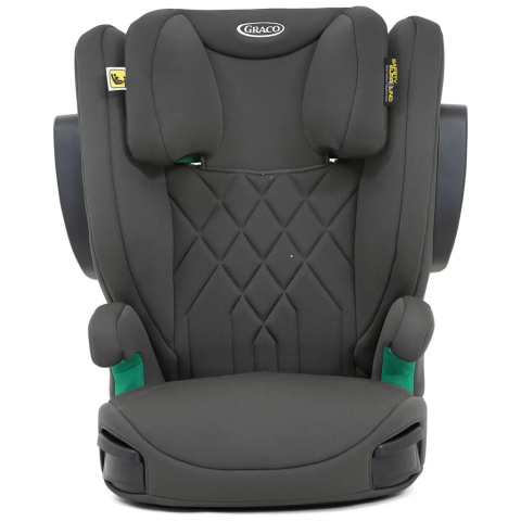 GRACO EVERSURE i-size fotelik od 100-150 cm 4* ADAC kolor IRON GC2002AAIRO000