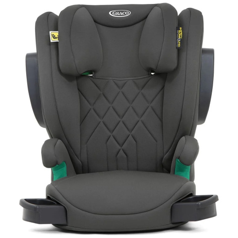 GRACO EVERSURE i-size fotelik od 100-150 cm 4* ADAC kolor IRON GC2002AAIRO000