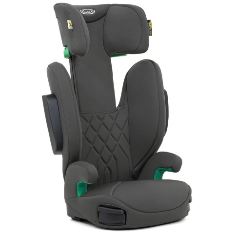 GRACO EVERSURE i-size fotelik od 100-150 cm 4* ADAC kolor IRON GC2002AAIRO000