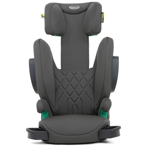 GRACO EVERSURE i-size fotelik od 100-150 cm 4* ADAC kolor IRON GC2002AAIRO000
