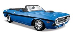 MAISTO 31264 Auto Dodge Challenger 1970 niebieski samochód 1:24 p12