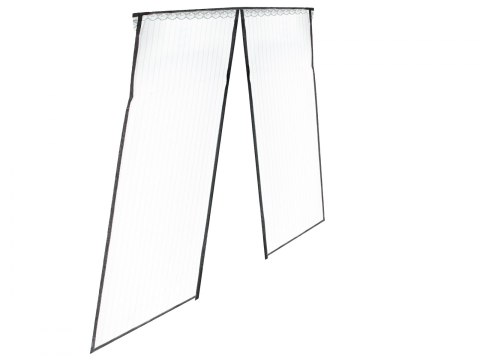 Moskitiera siatka magnetyczna na drzwi 110x220cm CZARNA