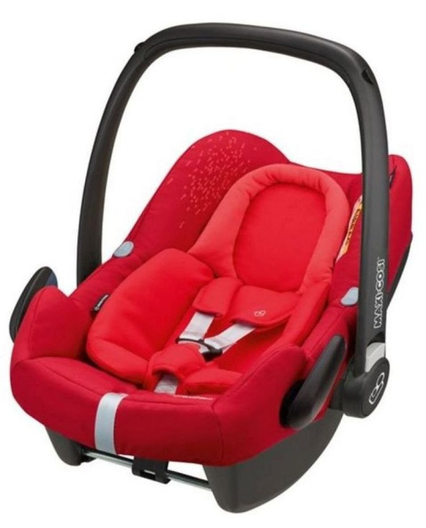 ROCK Maxi-Cosi I-Size do 75cm 0-13kg + Baza FamilyFix 2 i-Size - Vivid Red