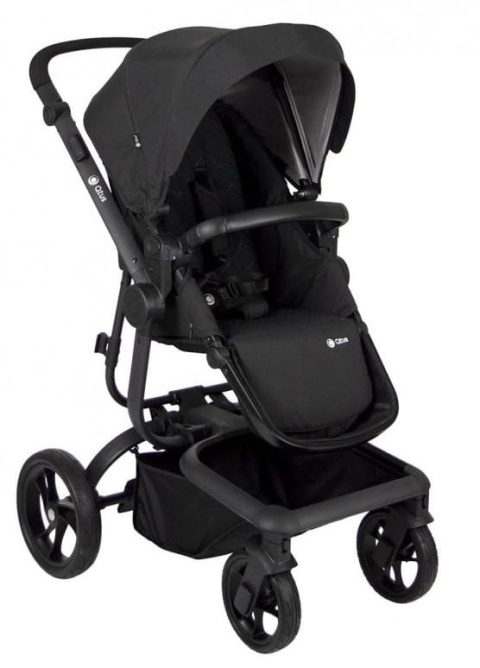 SPIDER 2w1 Qtus wózek wielofunkcyjny do 4 lat lub 25 kg - Black