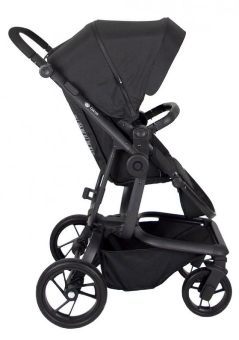 SPIDER 2w1 Qtus wózek wielofunkcyjny do 4 lat lub 25 kg - Black