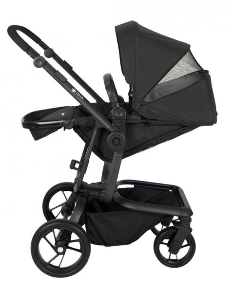 SPIDER 2w1 Qtus wózek wielofunkcyjny do 4 lat lub 25 kg - Black