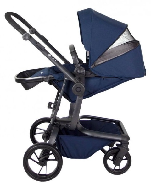 SPIDER Qtus wózek spacerowy do 4 lat lub 25 kg - Blue / czarna rama