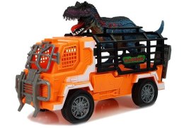 Świat Dinozaurów Zestaw Figurek Pojazd Transportowy Ambona Dźwięk