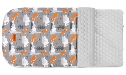 VELVET Sensillo śpiworek uniwersalny - SZARY GÓRY