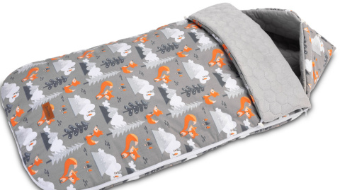 VELVET Sensillo śpiworek uniwersalny - SZARY GÓRY
