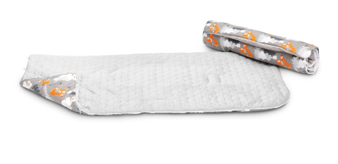 VELVET Sensillo śpiworek uniwersalny - SZARY GÓRY