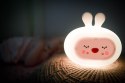 InnoGIO Silikonowa szumiąca lampka nocna GIOsleepy Bunny GIO-134