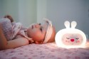 InnoGIO Silikonowa szumiąca lampka nocna GIOsleepy Bunny GIO-134