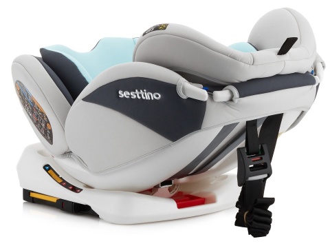 Oktagon Sesttino 0-36 kg obrotowy 360° fotelik samochodowy z Isofix - Blue