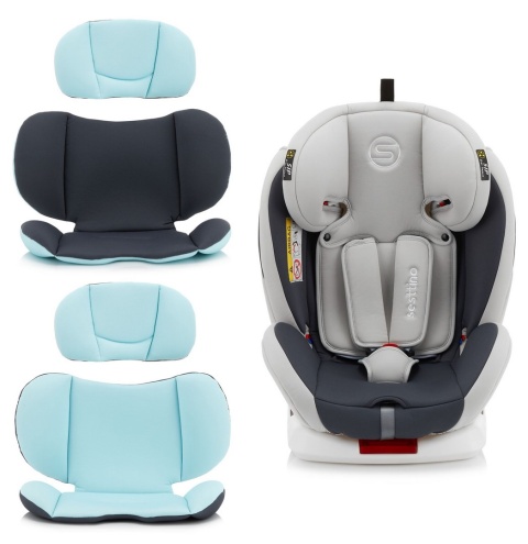 Oktagon Sesttino 0-36 kg obrotowy 360° fotelik samochodowy z Isofix - Blue