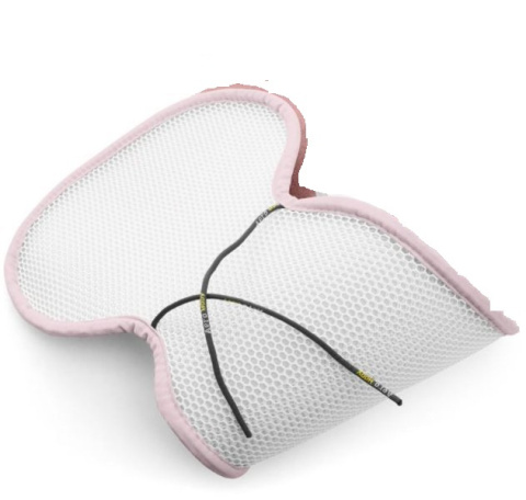 Wkładka antypotowa do fotelików 9-18kg AEROMOOV Air Layer - Oranges