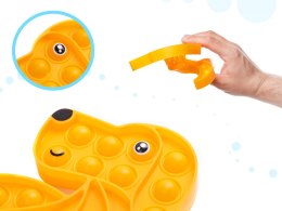 Zabawka sensoryczna Push Bubble Pop pies pomarańczowy