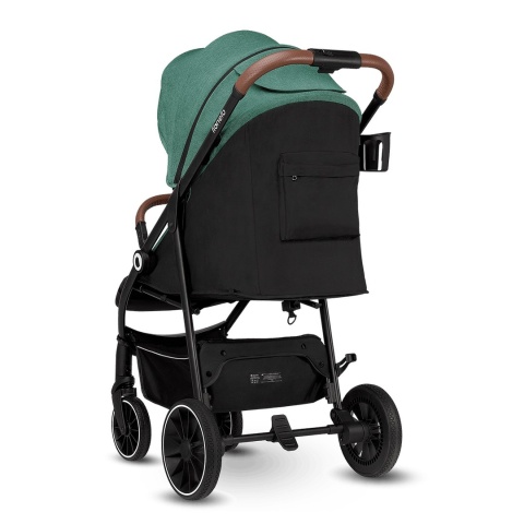 ALEXIA Lionelo Wózek spacerowy, duże koła 8,8 kg - Green Forest