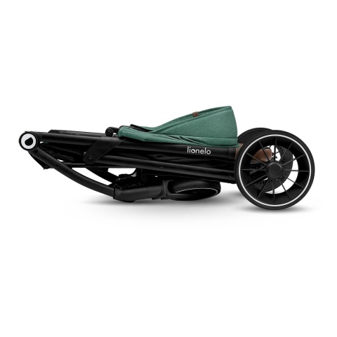 ALEXIA Lionelo Wózek spacerowy, duże koła 8,8 kg - Green Forest