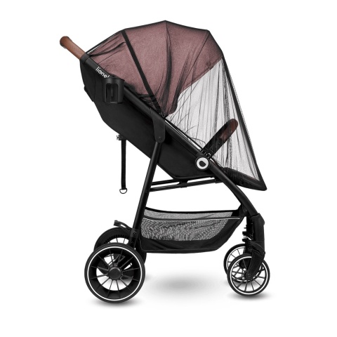 ALEXIA Lionelo Wózek spacerowy, duże koła 8,8 kg - Pink Rose