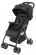 OHLALA 3 Chicco ultra lekki wózek spacerowy, składana rączka, waga 4,2 kg - Jet Black