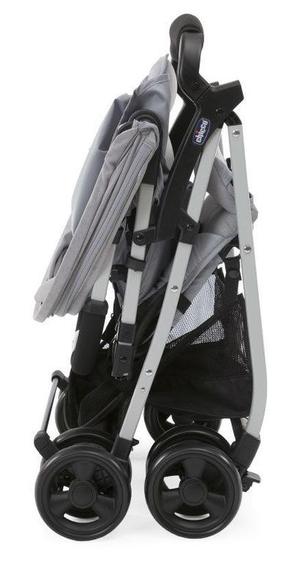 OHLALA 3 Chicco ultra lekki wózek spacerowy, składana rączka, waga 4,2 kg - Red Passion