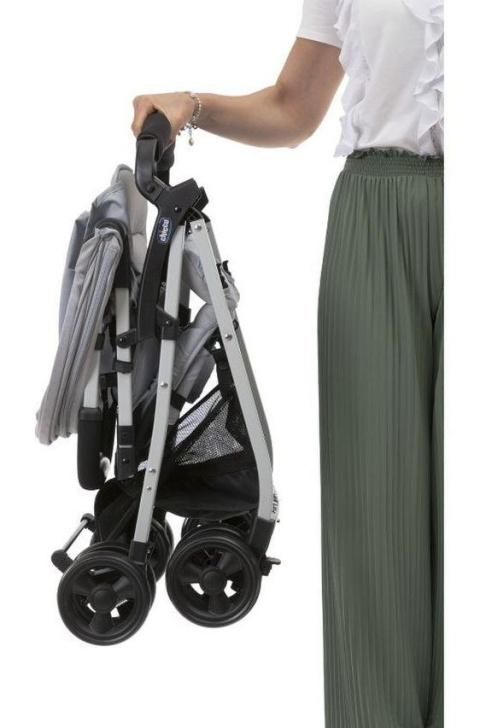 OHLALA 3 Chicco ultra lekki wózek spacerowy, składana rączka, waga 4,2 kg - Red Passion