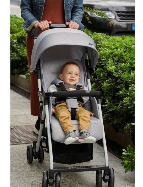 OHLALA 3 Chicco ultra lekki wózek spacerowy, składana rączka, waga 4,2 kg - Red Passion