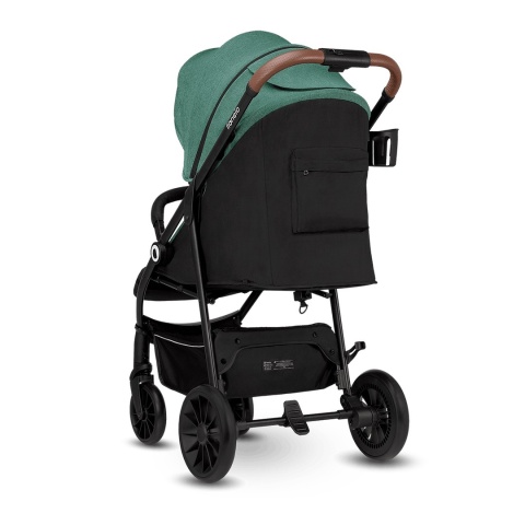 ZOEY Lionelo Wózek spacerowy, duże koła 8,4 kg - Green Forest