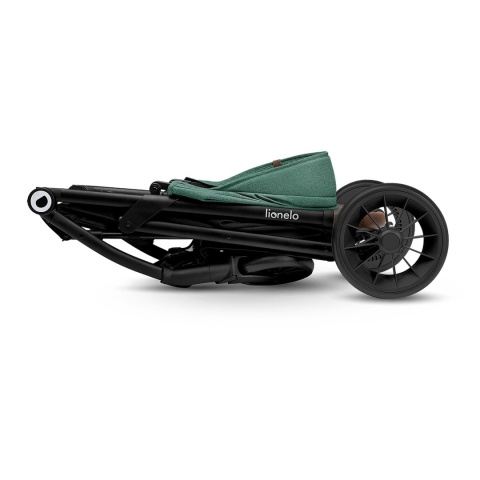 ZOEY Lionelo Wózek spacerowy, duże koła 8,4 kg - Green Forest