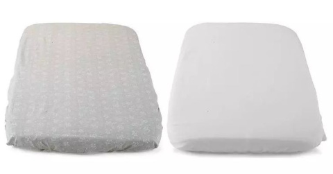 Next2Me Forever Chicco prześcieradło do łóżeczka 58 x 110 cm, 2 sztuki - Grey Fox